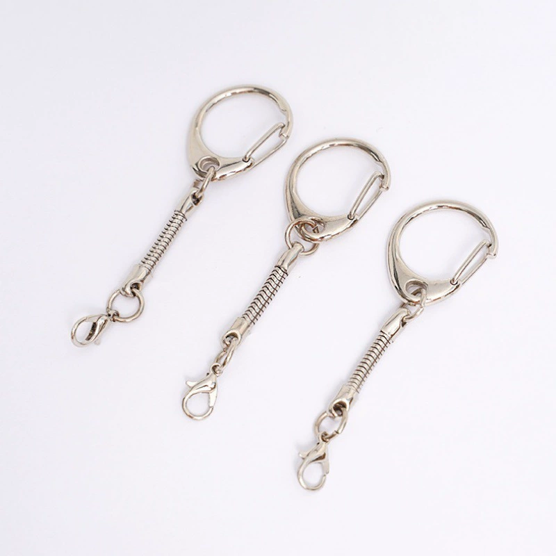 Большая, средняя и маленькая Пряжка C со змеиной цепочкой с пряжкой-лобстером U диск пластиковая кукла меховой шар Подвесная пряжка аксессуары заводская поставка