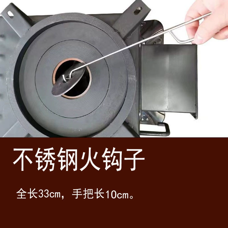 Прямые поставки практичных крючков из нержавеющей стали для дровяных печей, отопительных печей, профессиональные аксессуары, подвесные крючки.