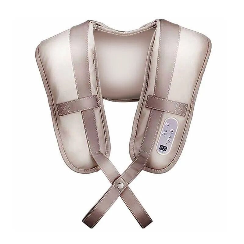 Masaje de columna cervical multifuncional de hombro y cuello para golpear cintura espalda hombro todo el cuerpo calentamiento simulado masaje de chal humano image 6