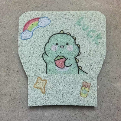 Electric vehicle foot mat – Self-designed Electric Vehicle Foot Pad - strawberry-dinosaur-no-9-mzmix-without-side-tread-version
