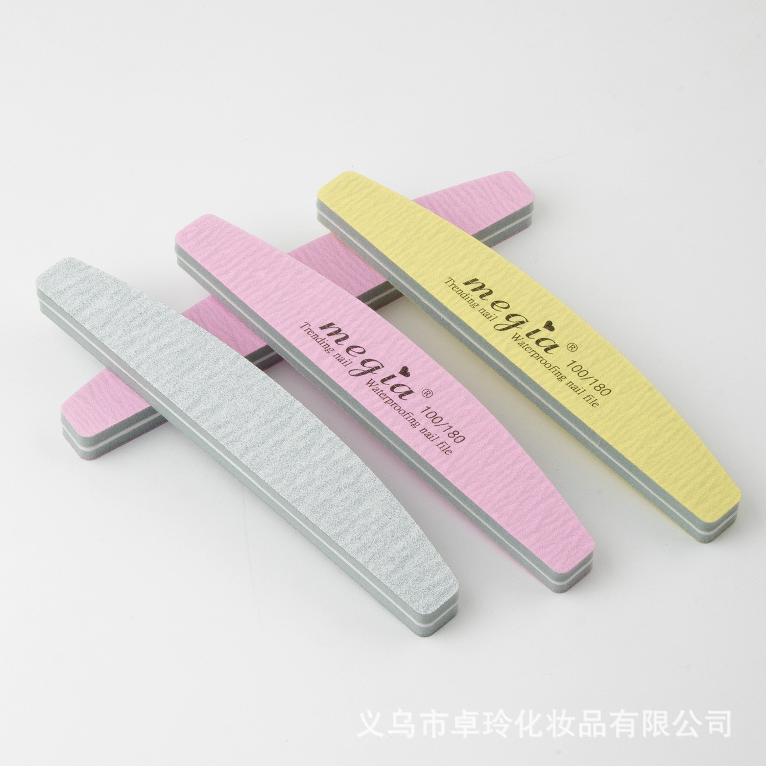 Nueva esponja de alta calidad, ficha de uñas de diamante, tira de pulido, tira de arena de manicuría marrón, alta elasticidad, no se cae arena de manicuría.