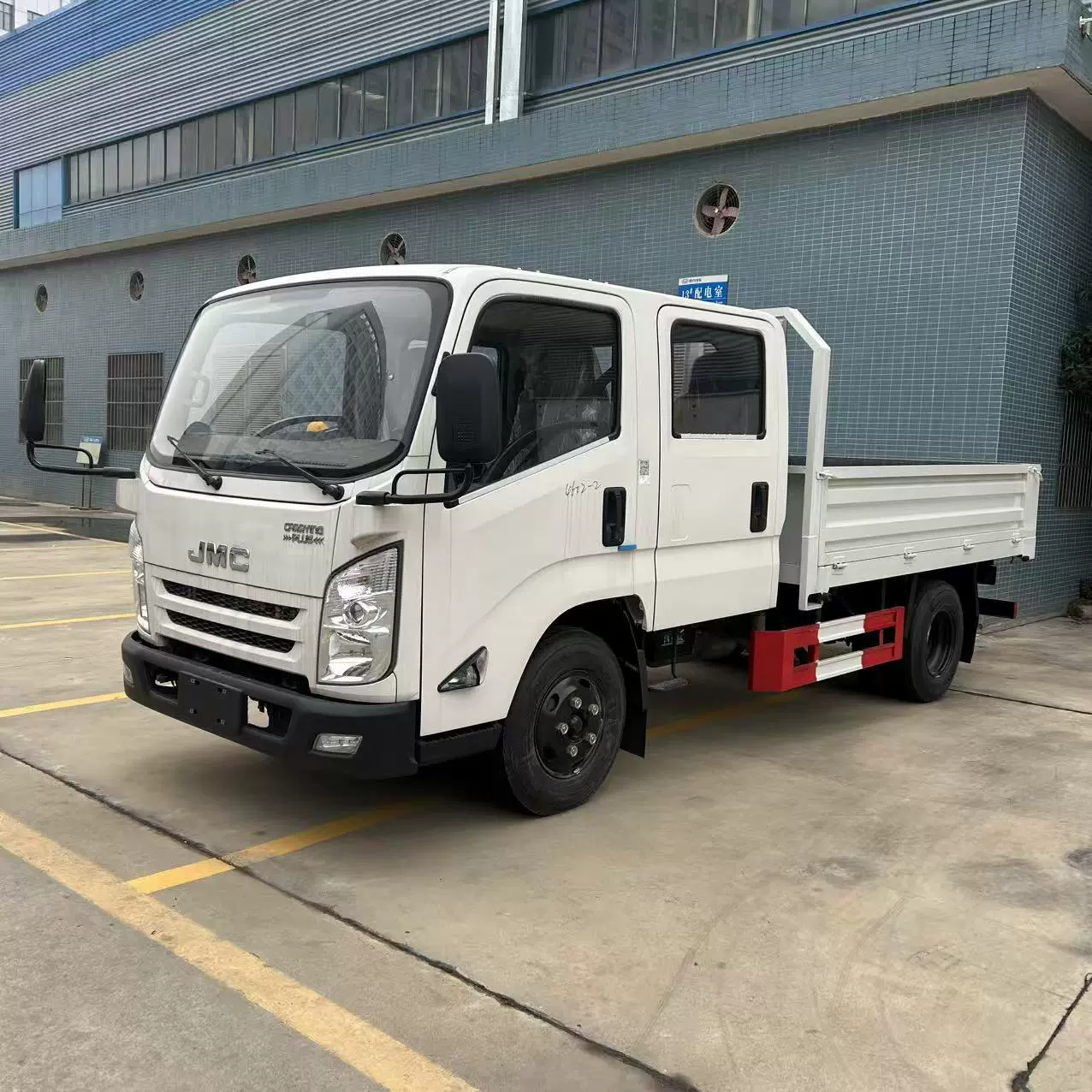 出口非洲国二江铃双排座6人座小型载货卡车 1.5-3吨栏板货车板车