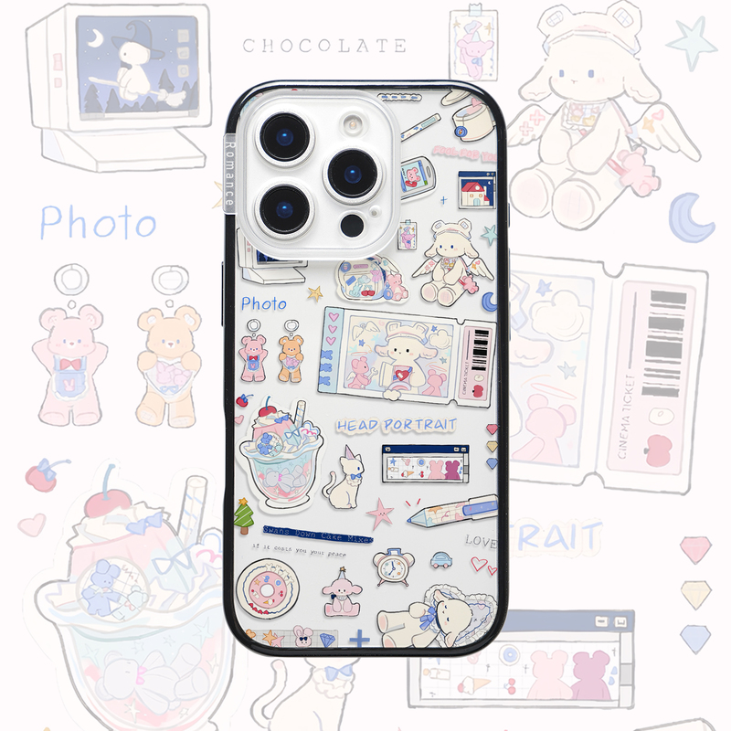 Lens Fully Covered Case Suitable for Apple 16 Pro Max Phone Case iPhone 16 Pro Small Sheep Keychain 17 Transparent 17P Lens Fully Covered Case Suitable for Apple 16 Pro Max Phone Case iPhone 16 Pro Small Sheep Keychain 17 Transparent 17P