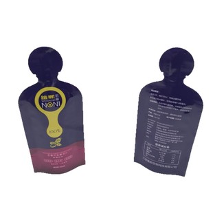 High Temperature Resistant 121 Degree Aluminum Foil Beverage Bag 25ml Plant Enzyme Special-Shaped Bag Blueberry Plant Beverage Food Bag