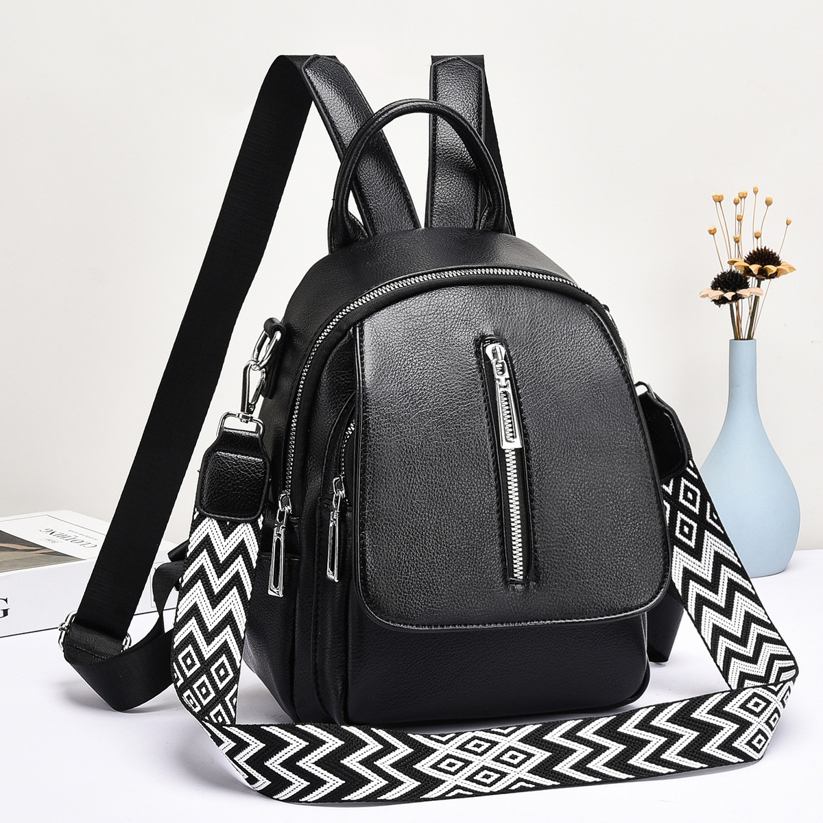 Bolsa de mujer bolsa de moda transfronteriza bolsa de mujer textura de color sólido bolsa de viaje material PU fábrica de comercio exterior bolsas al por mayor