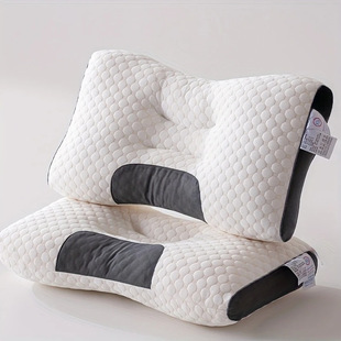 Cross-Border Label Pillow Spa Pillow Core Cervical Spine Pillow Hotel Pillow Core Hotel Home Adult Student