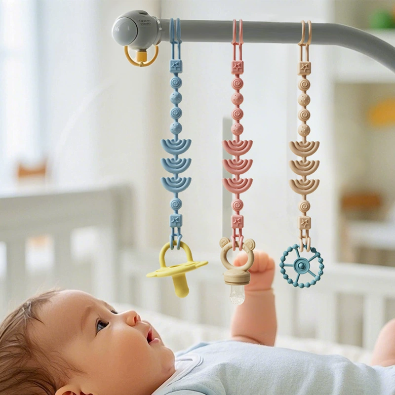 Силиконовая анти-спуск цепи зубной клей цепи Детская молочная палка игрушка анти-дросс