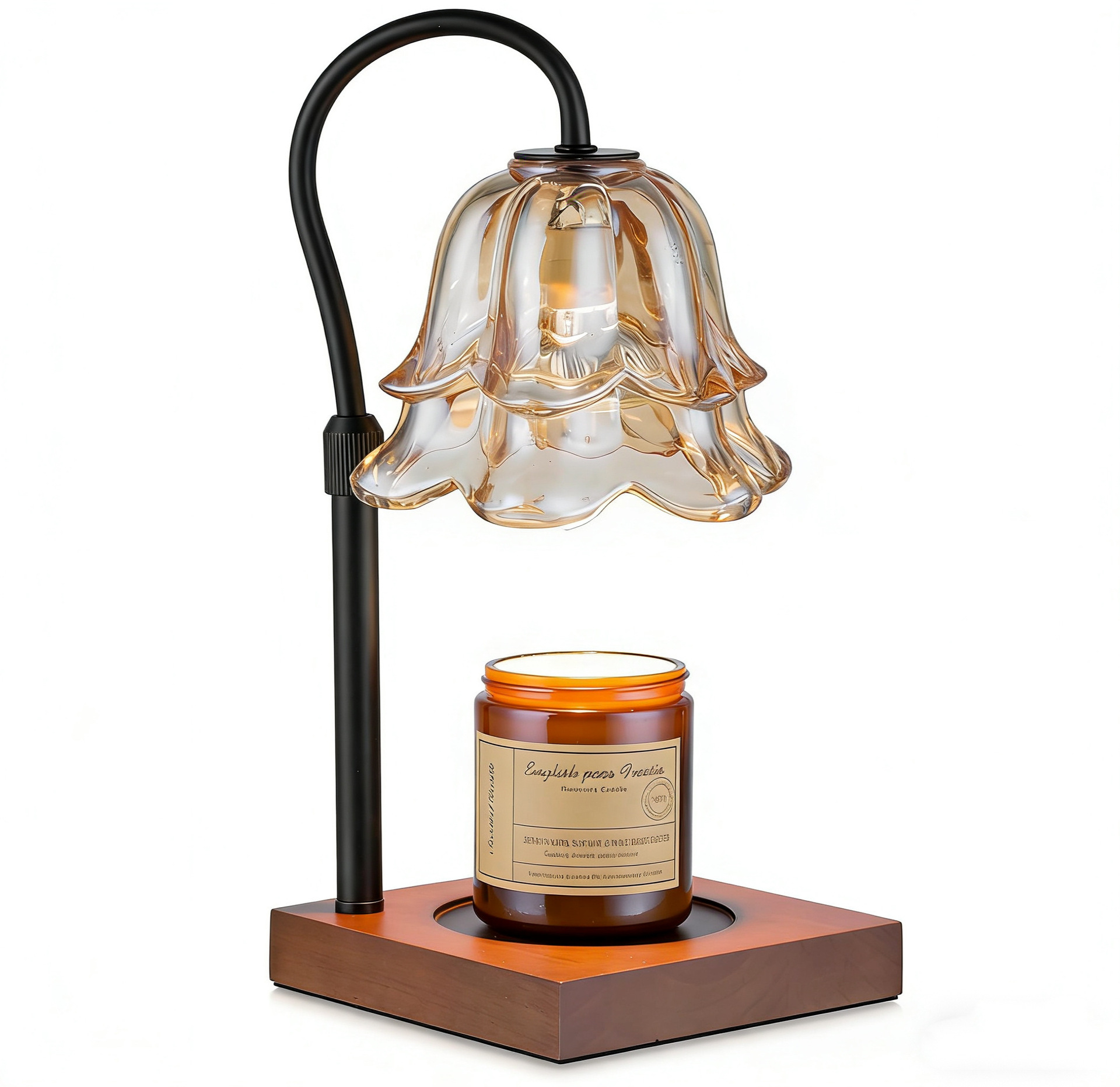 Lámparas de cera de fusión de Suzhou Lámparas de cabecera del dormitorio retro francesa Decoraciones del hogar Lámparas de atmósfera Lámparas de escritorio de aroma sin fuego