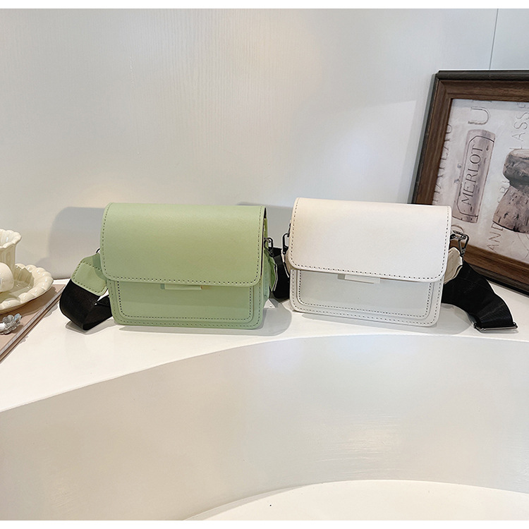 198g Weight Synthetic Leather Lining Material Sewing Thread Fashion Element Flip Cover Closure Type Single Shoulder Strap Strap Type Square Bag Bags Type Casual Occasion Pu Leather Material Solid Color Pattern All Seasons Season Women's Gender Classic Style Style Square Shape Women's Pu Leather Solid Color Classic Style Sewing Thread Square Flip Cover Square Bag 7