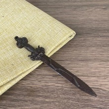 黄铜貔貅北斗七星剑法器全铜手工实心宝剑家用饰品礼品铜剑铜法剑