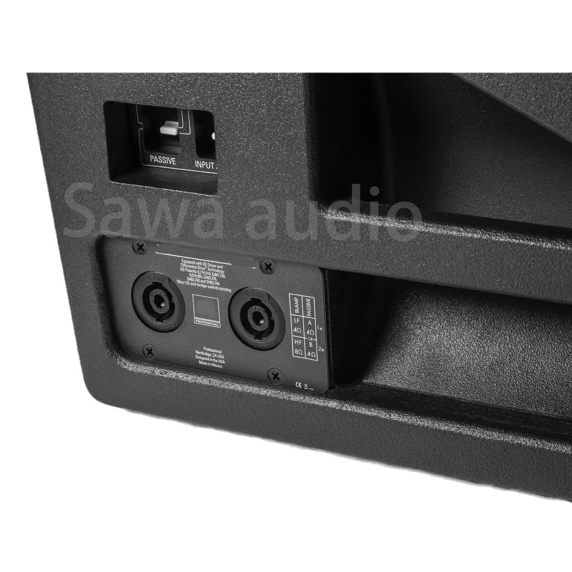 Doble 12 pulgadas de sonido de retorno altavoz profesional al aire libre altavoz de alta potencia conferencia bar escenario de sonido de matriz de línea