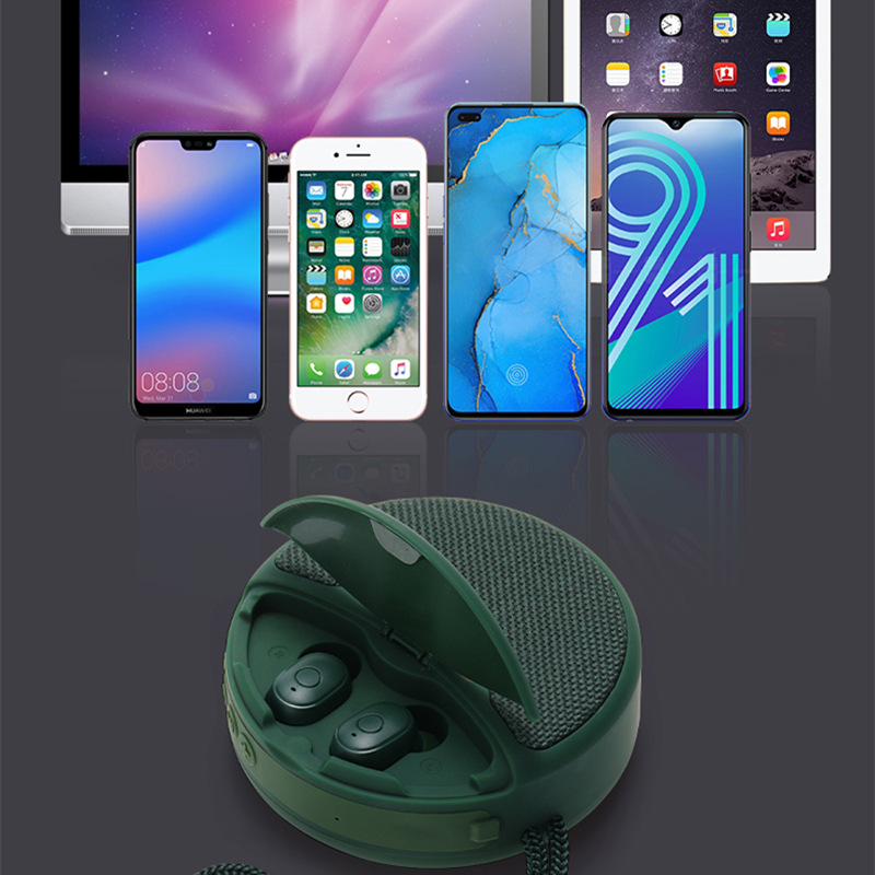 Nueva llegada TG808 auriculares Bluetooth audio transfronterizo en la oreja TWS auriculares Tarjeta de altavoz de audio inalámbrico