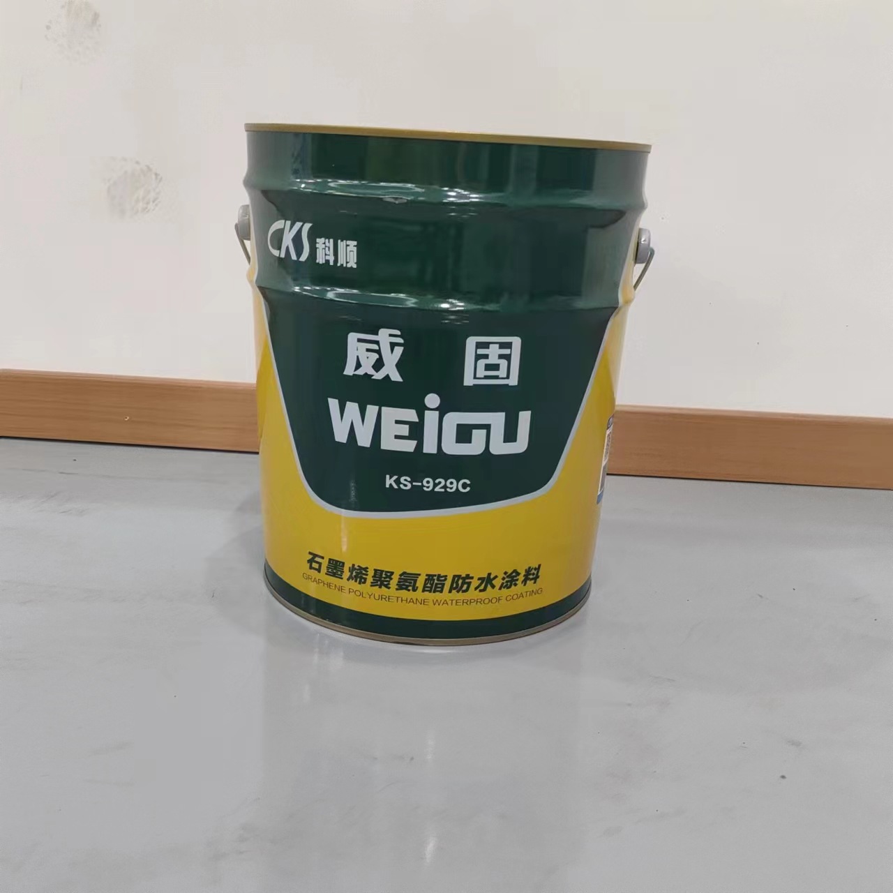 科顺聚氨酯防水涂料威固929单组份墨绿色屋顶补漏沥青油性防水涂