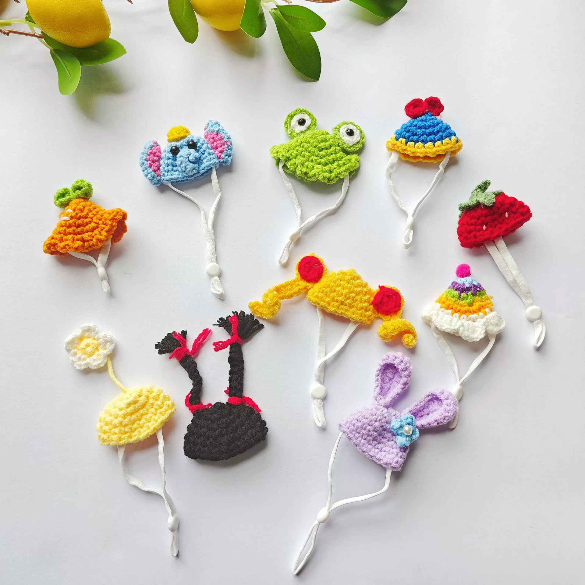 Милая маленькая шапка для хомяка, головной убор с золотым медведем, головной убор с белкой, одежда для попугая, украшение, украшения для сахарного планера, аксессуары