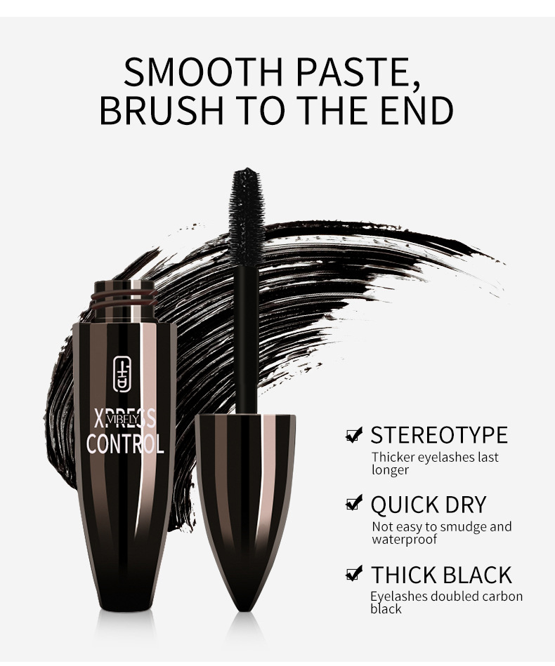 vibely Thick and Long Cross-border Hair Cream, Waterproof, sweat-proof, non-smudging, curling, Big eyes and eyelashes, wholesale for export undefined