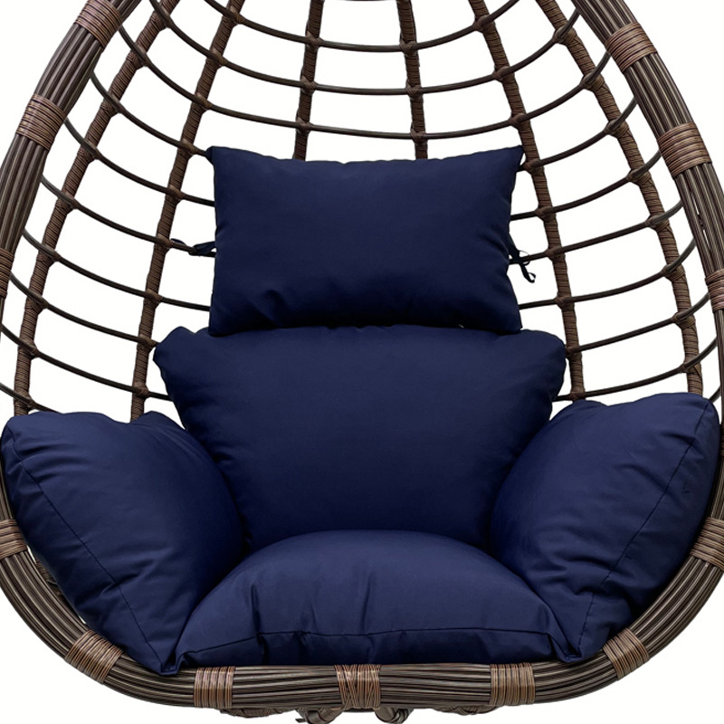 Al Aire Libre impermeable protector solar extraíble cesta estera columpio Nido de Pájaro silla cojín impermeable cesta