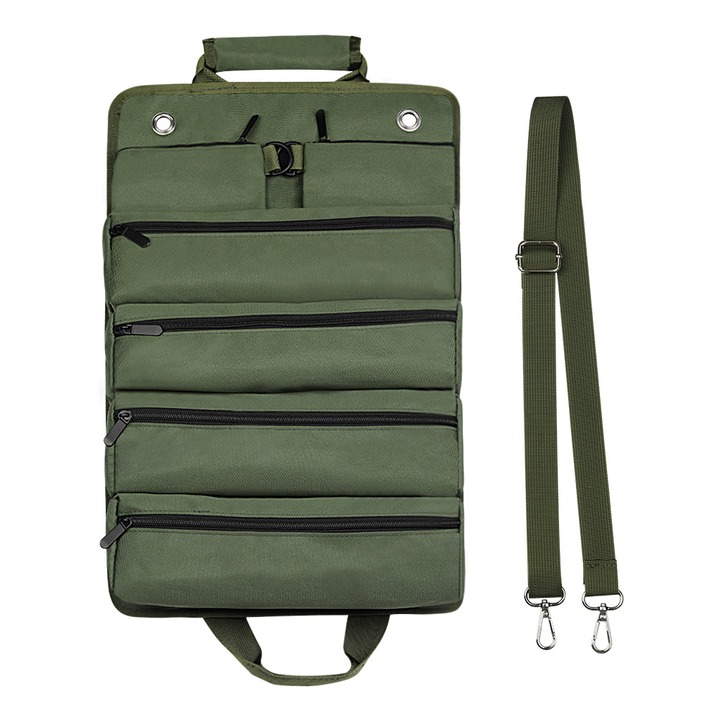 Gebo lobo kit de herramientas portátil bolsa de herramientas para colgar del coche multi-funcional transfronteriza de la minería térmica lienzo kit de herramientas de hardware