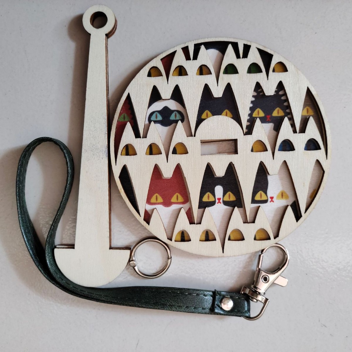 新しいクリエイティブな携帯用木製工芸品、手首糸立て、家の装飾品、卸売木製置物