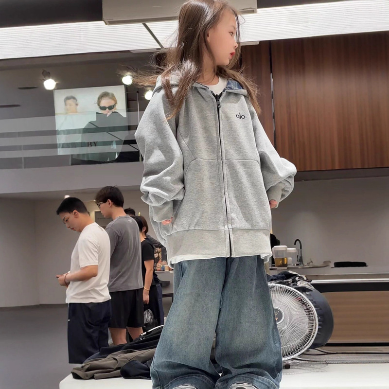 儿童外套春秋款双面穿潮男童2025新款中大童洋气男孩休闲连帽上衣|undefined