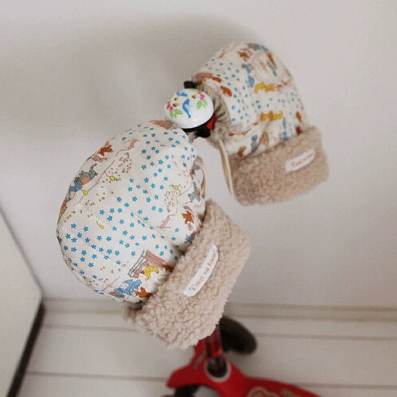 Южная Корея ins детские перчатки для скутеров милые цирковые теплые перчатки для мальчиков и девочек баланс перчатки для езды на автомобиле