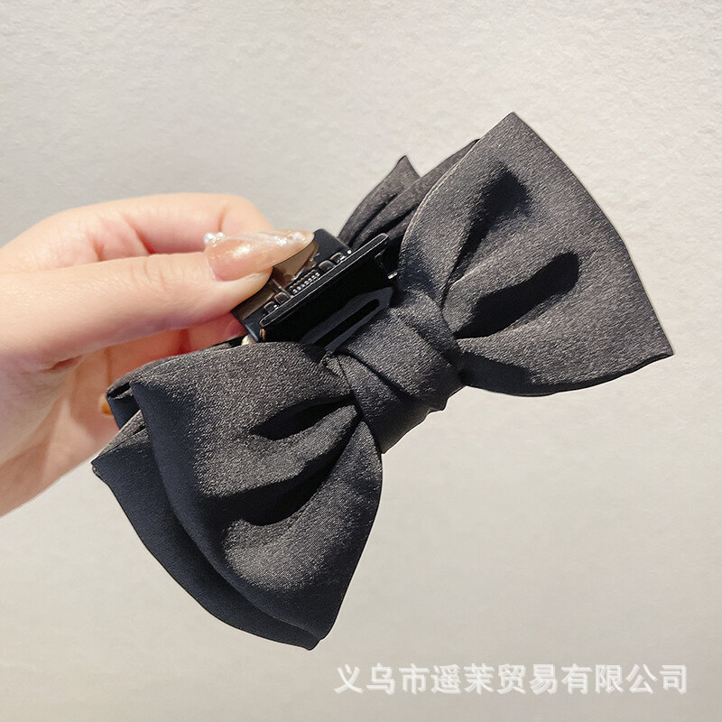 咖色磨砂抓夹女2025年新款发夹后脑勺大号发量多鲨鱼夹子发卡头饰|undefined