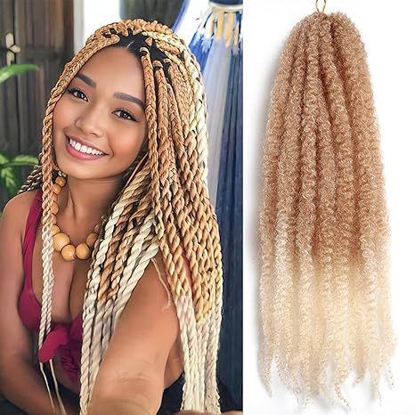 Pelucas grandes orugas africanas comercio exterior al por mayor hilo de fibra química aguja pelo esponjoso pequeño rollo multicolor Marley Hair