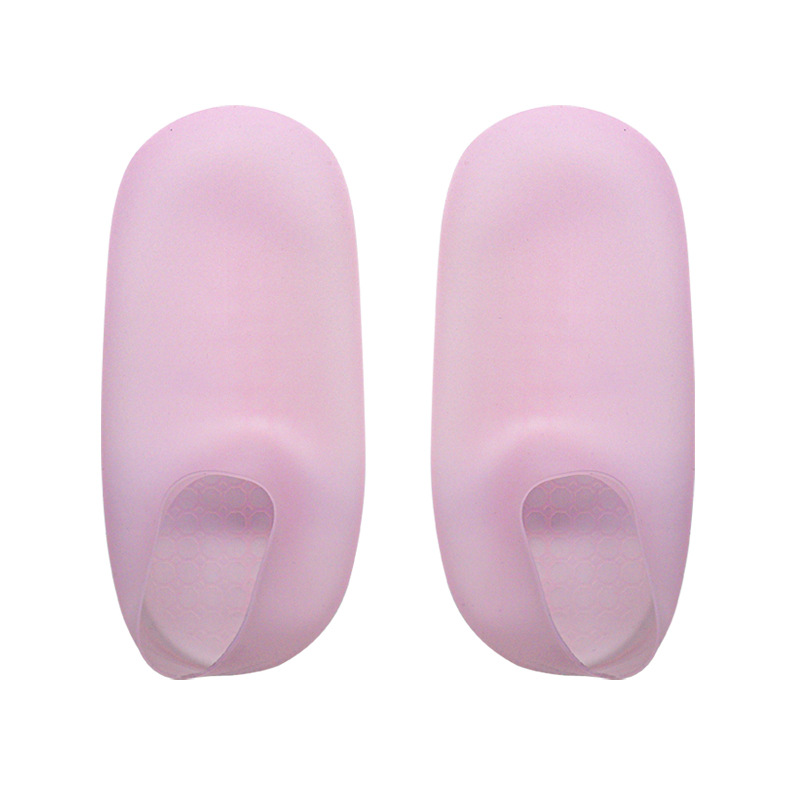 핑크 발 막 1 쌍