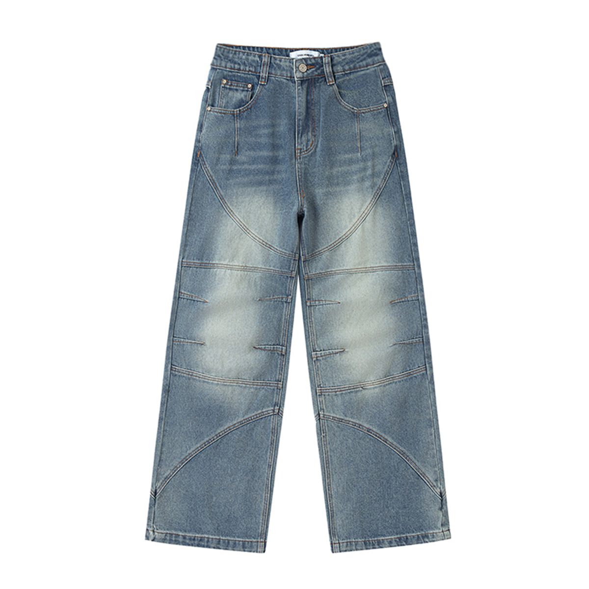 Retro design jeans