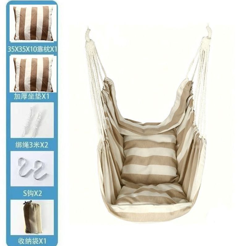 Engrosar la silla Colgante del dormitorio, el dormitorio de estudiantes universitarios, el artefacto de la hamaca, el columpio, alargar el taburete perezoso en el interior del asiento, la mecedora image 24
