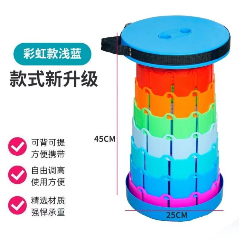 두꺼워지고 업그레이드된 레인보우 블루 [내하중 200kg ]