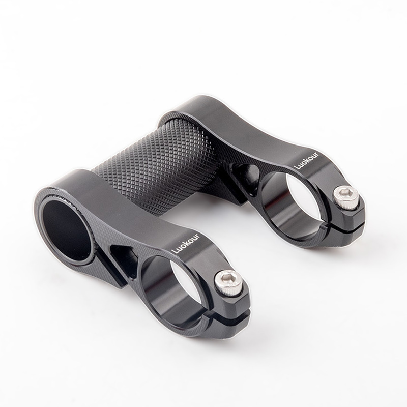 Lk Folding Bike 25.4 Double Stem Fully Hollow Ultra-Light S95 Heightening and Lengthening 45mm and Other Modifications Using Qk