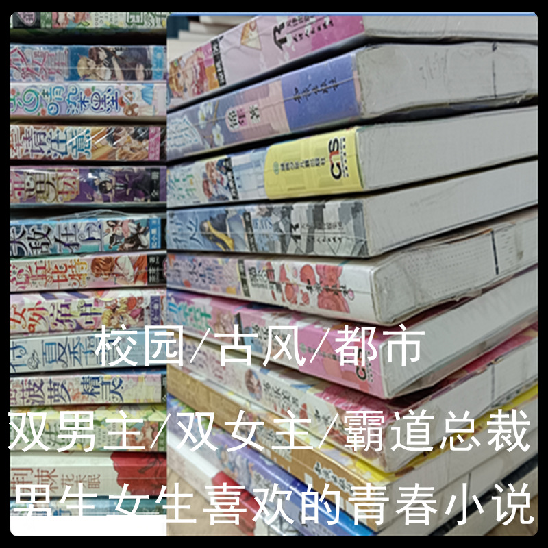 傲娇爽文小说图书双男主双女主青春校园古风都市总裁悬疑小说混批