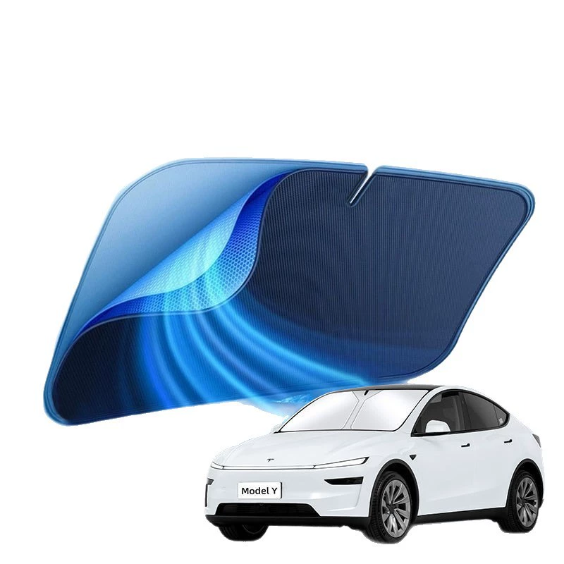 Подходящий для солнцезащитного козырька Tesla Model Y, зонт, передний солнцезащитный экран, модель Ya, аксессуары для защиты от солнца, занавеска