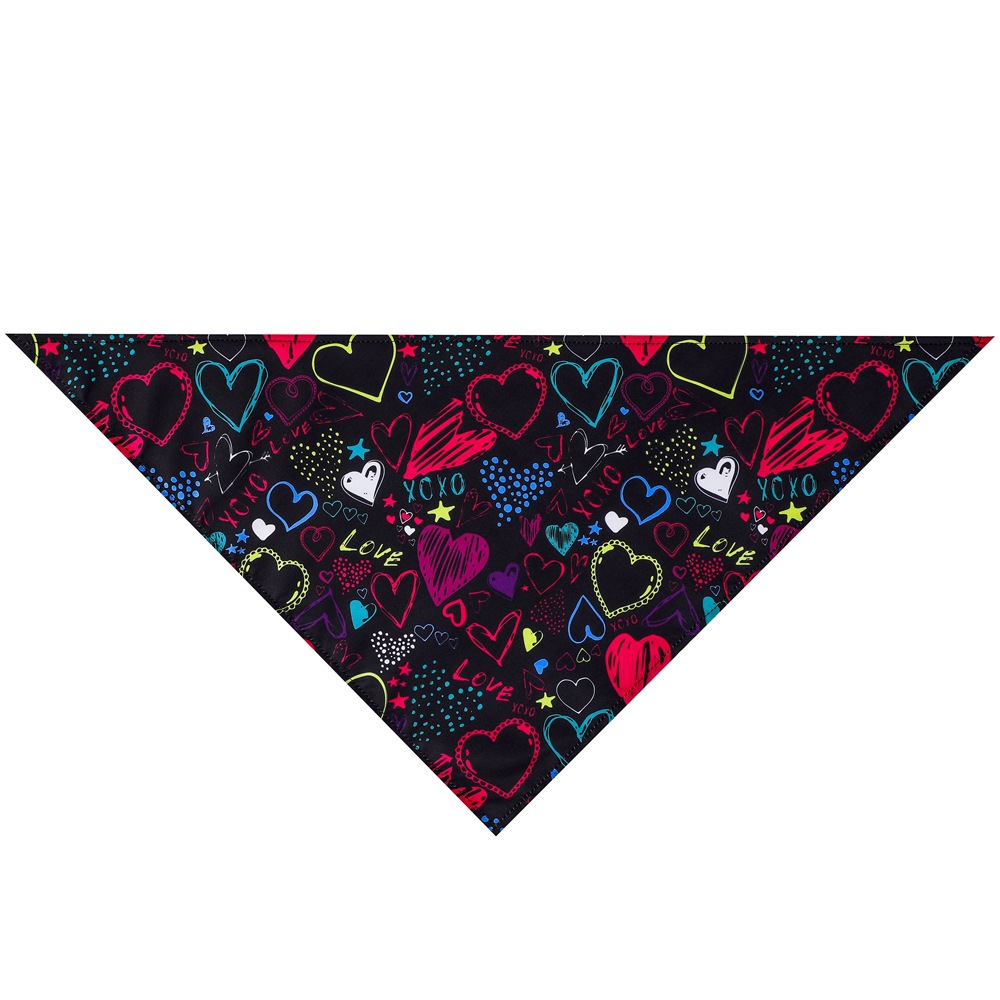 Transfronterizo nuevo animal doméstico Toalla de saliva casual perro de dibujos animados mascota toalla triángulo accesorios perro toalla mascota bufanda