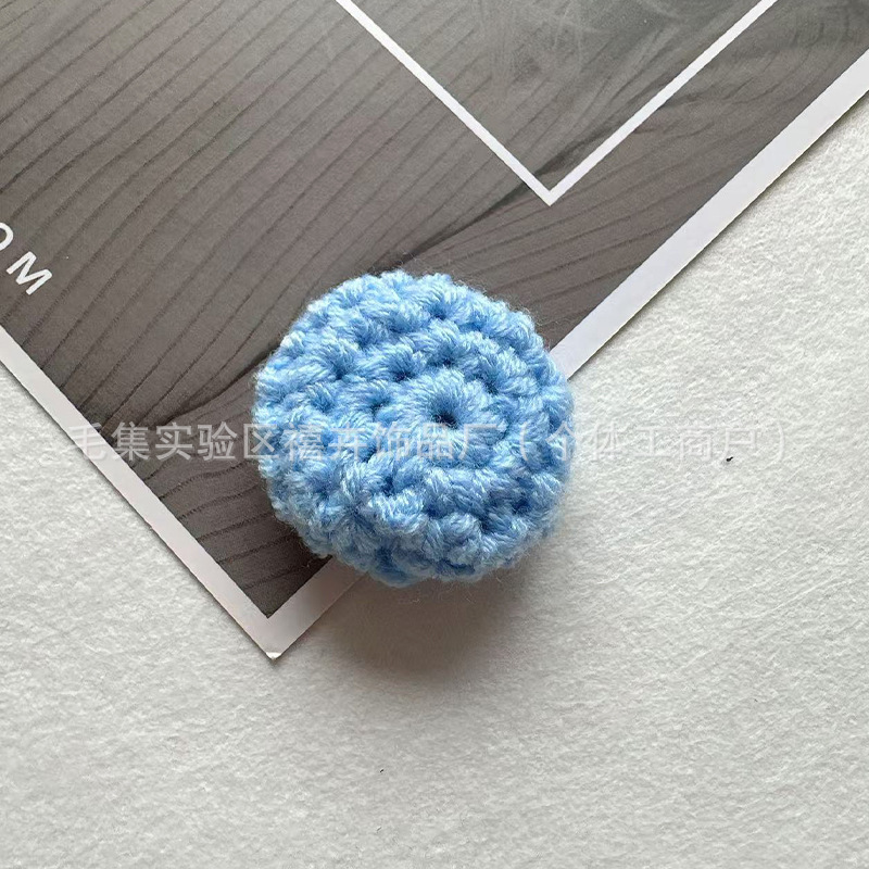 ウールベレー帽 14 センチメートル犬帽子手作りかぎ針編み DIY 人形 10cm 人形ジュエリーアクセサリーアクセサリー|undefined