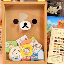 框礼物高颜值摆件可爱摆台卡通创意手工桌面立体相框小熊简约新款