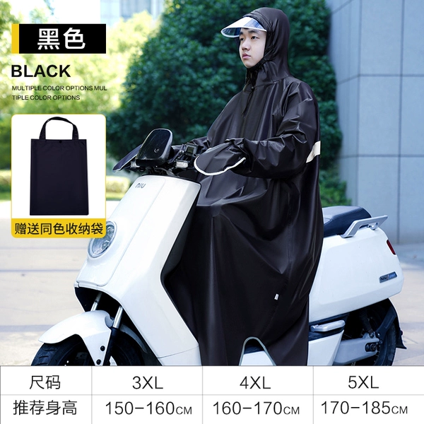 5XL-Classic Black [Super Waterproof + Increased Foot Covering]