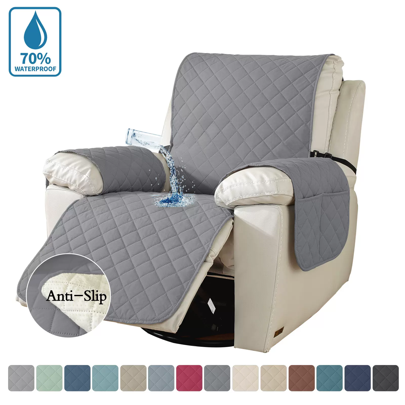 定制亚马逊外贸出口一体宠物沙发垫四季通用防水沙发垫连体沙发罩