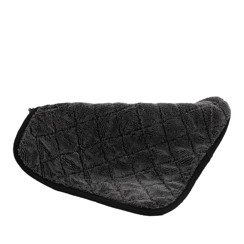 Suministro directo de fábrica de toallitas de tela retorcida de doble cara, absorbentes de agua, espesas, toallitas de lavado de autos multifuncionales, descontaminación