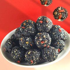 Wuzhen sesame balls mixed nuts sesame balls 250g mulberry red dates walnut kernels wolfberry black sesame balls