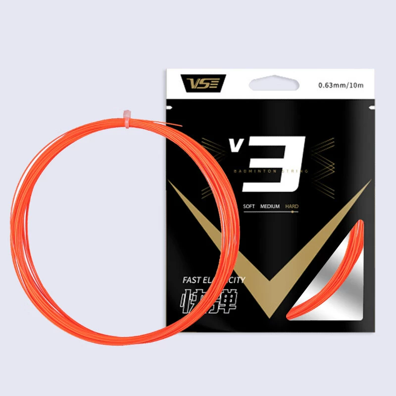VENSON威臣 [VS羽毛球线V3高反弹快弹炫音进攻线0.63MM线径]