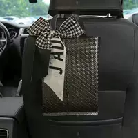 Автомобильные бумажные салфетки коробки легкие роскошные сиденья скандинавские сиденья висячие кожаные автомобильные коробки для перекачки картонных принадлежностей