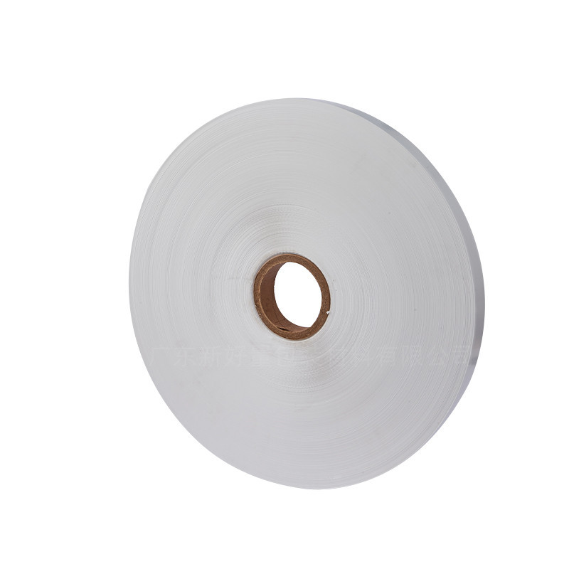 Cabeza de tarjeta de película nacarada BOPP película de embalaje estirada bidireccional blanca