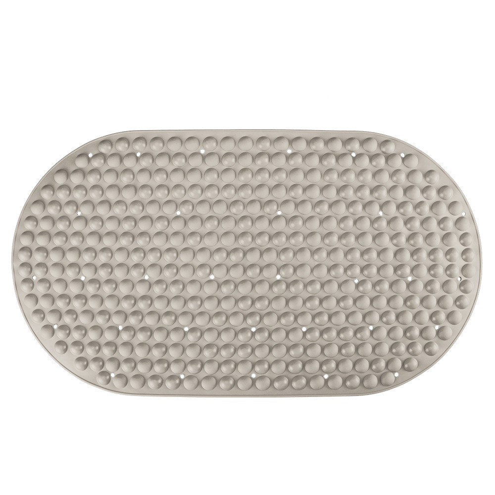 Pequeño punto de la burbuja de baño antideslizante estera de baño de color sólido estera del pie estera esmerilado masaje ducha alfombra de piso con ventosa
