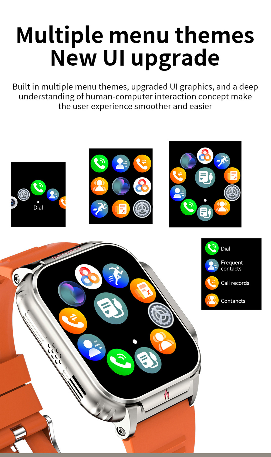 P60 Smartwatch Mit Bluetooth-telefonie Und Gesundheitsmonitor_voghion.com