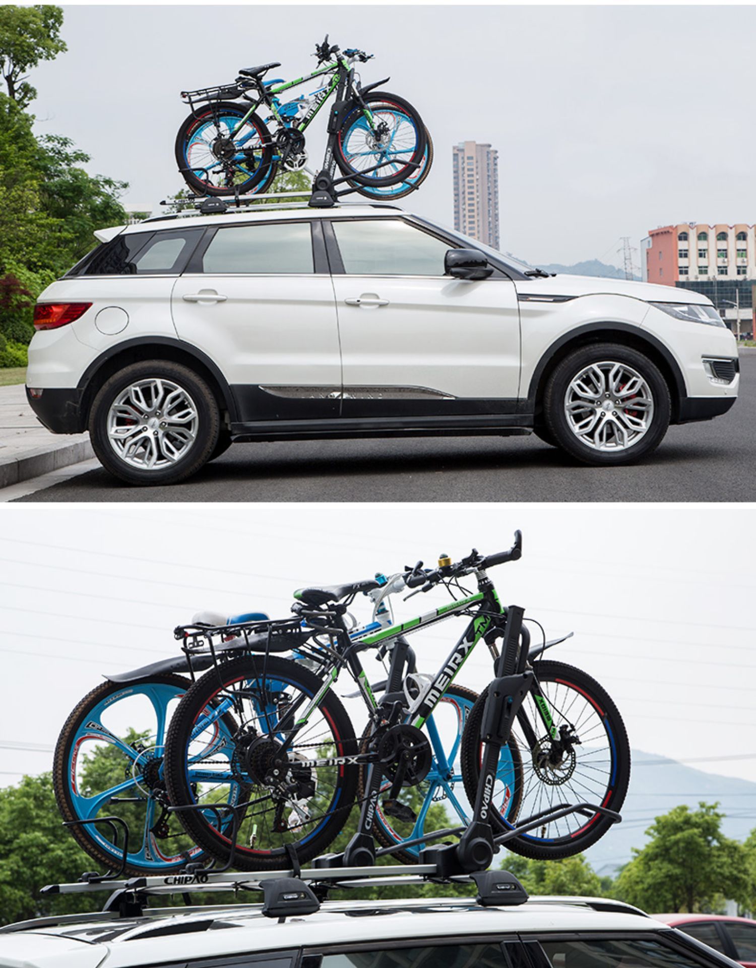 Universal Car Bicycle Rack, Car Luggage Rack, Bicycle Roof Rack, Car Bicycle Roof Rack, Hanging Bicycle Rack