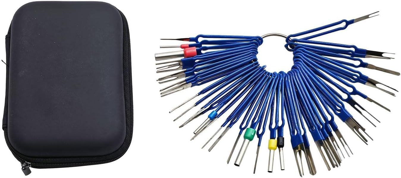 atsuch 41Pcs Terminal Removal Tool Kit,Electrical Blue Pin R