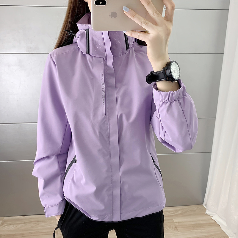 Women's model-purple