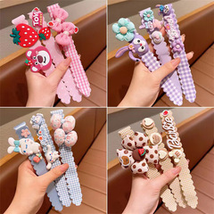 3 packs of children's bangs stickers, broken hair stickers, cute Velcro hairbands, girls' hair hoops, hair accessories, headbands, girls' hairpins