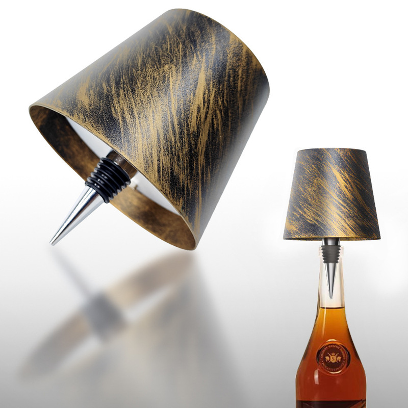 Cross-border charging atmosphere desk lamp plug-in wine bottle lamp RGB three-color Amazon cross-border touch atmosphere lamp manufacturer Cross-border charging atmosphere desk lamp plug-in wine bottle lamp RGB three-color Amazon cross-border touch atmosphere lamp manufacturer